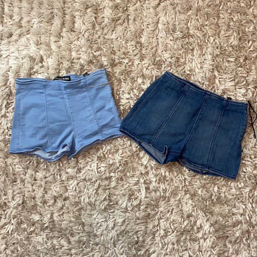 Express jean shorts